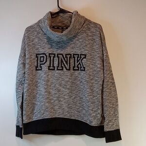 Victoria's Secret PINK Wide Turtle Neck Sweater Pullover Women's Sz S/P EUC NICE